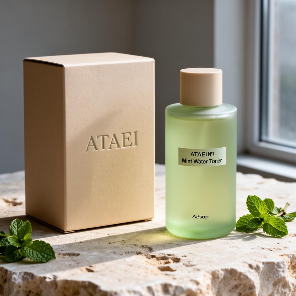 Mint Water Toner outer packaging
