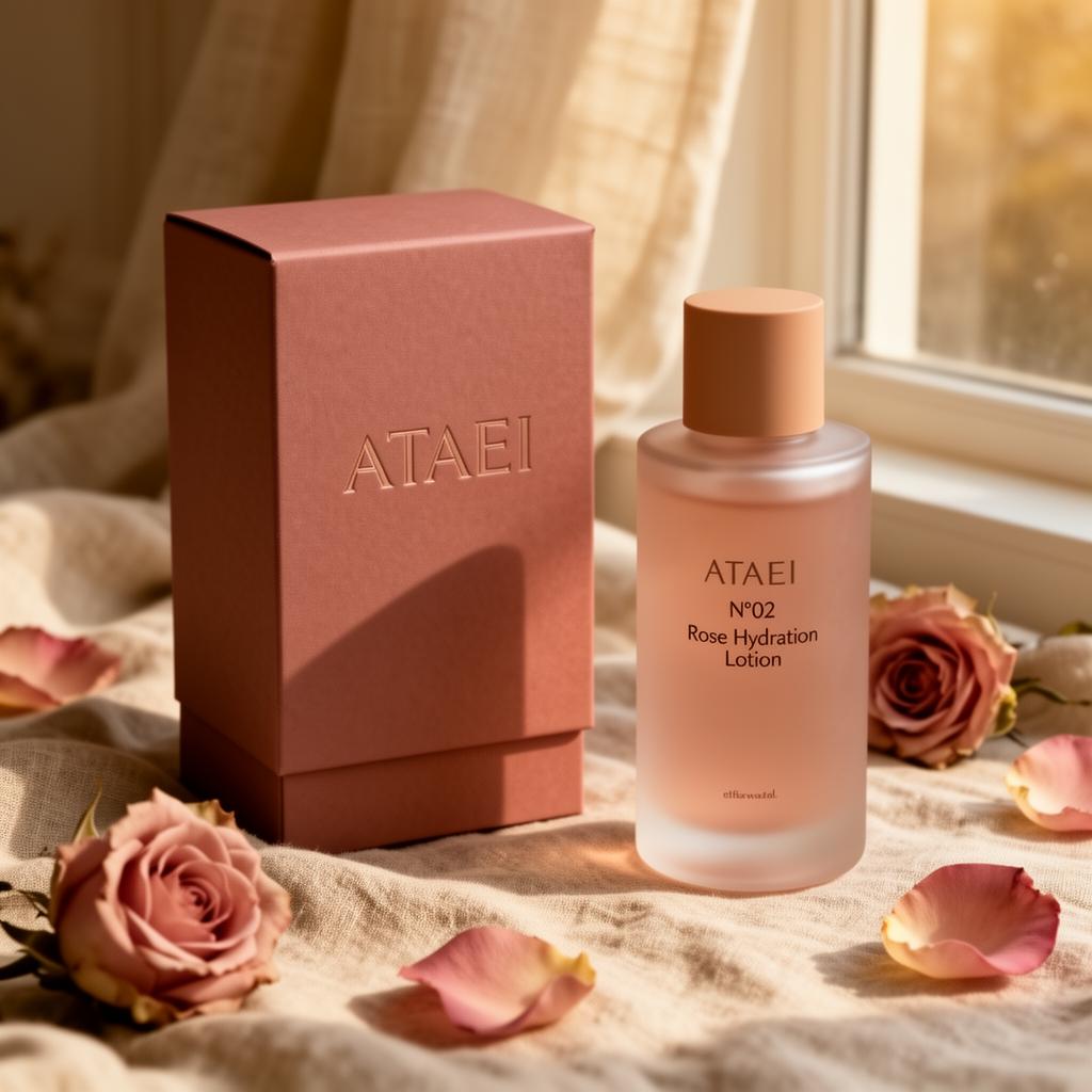 Rose Hydration Lotion outer packaging
