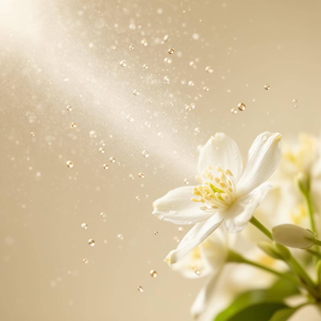Calming Floral Water texture
